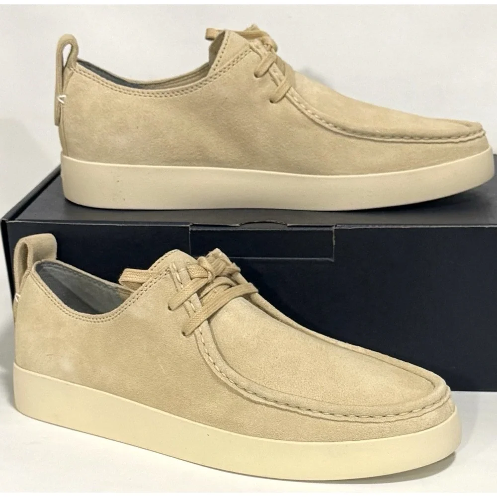 Everlane Shoes Men's Size 8.5 The Desert Suede Leather Lace Up Beige